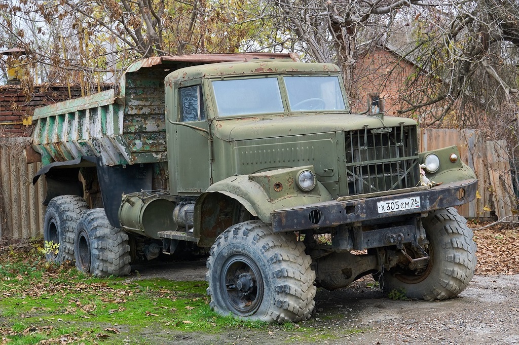 Ставропольский край, № Х 305 СМ 26 — КрАЗ-255 (общая модель)