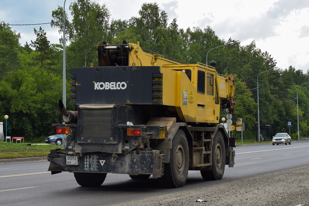 Алтайский край, № 0572 ЕК 22 — Kobelco (общая модель)