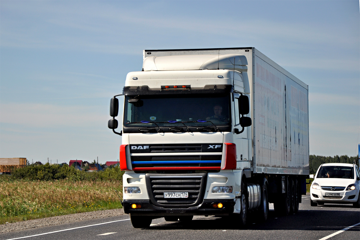 Челябинская область, № У 997 СН 174 — DAF XF105 FT