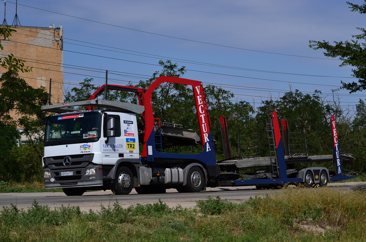 Москва, № В 347 ХК 777 — Mercedes-Benz Actros ('2009) 1841; Ралли Шёлковый Путь (Волгоградская область)