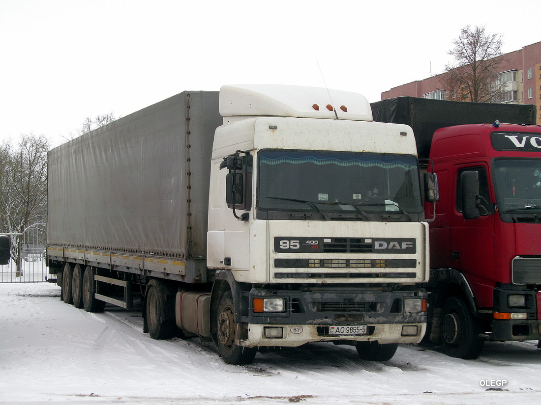 Минская область, № АО 9855-5 — DAF 95 FT