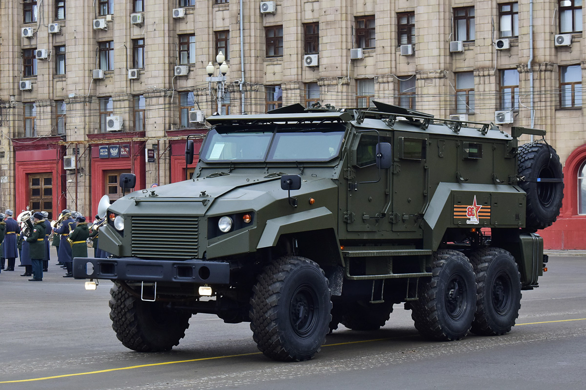 Волгоградская область — Парад к 80-й годовщине победы в Сталинградской битве, г. Волгоград, 2023; Транспорт силовых ведомств РФ — Автомобили без номеров