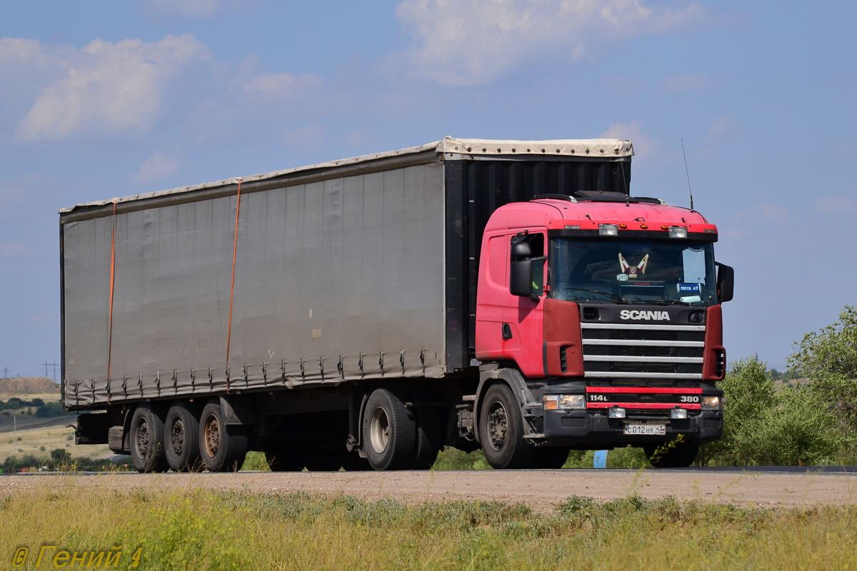 Кировская область, № С 012 НК 43 — Scania ('1996) R114L