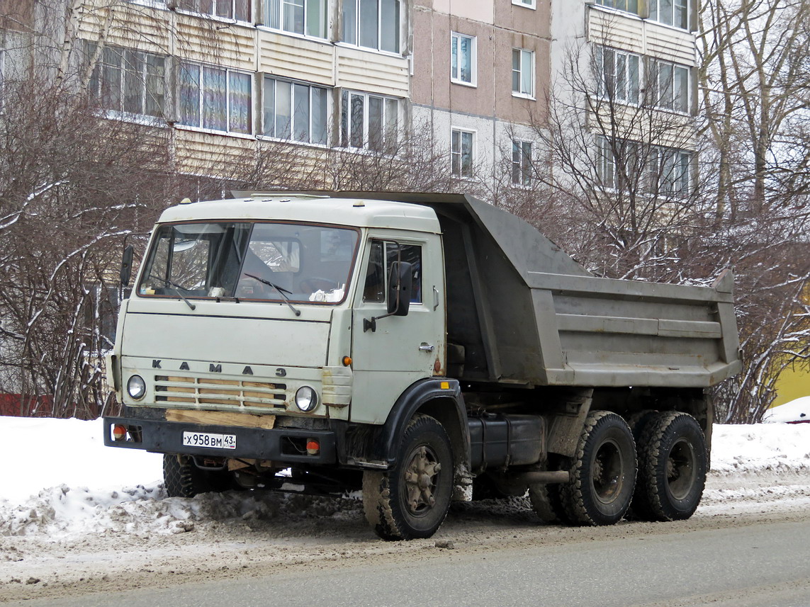 Кировская область, № Х 958 ВМ 43 — КамАЗ-55111-01 [55111A]