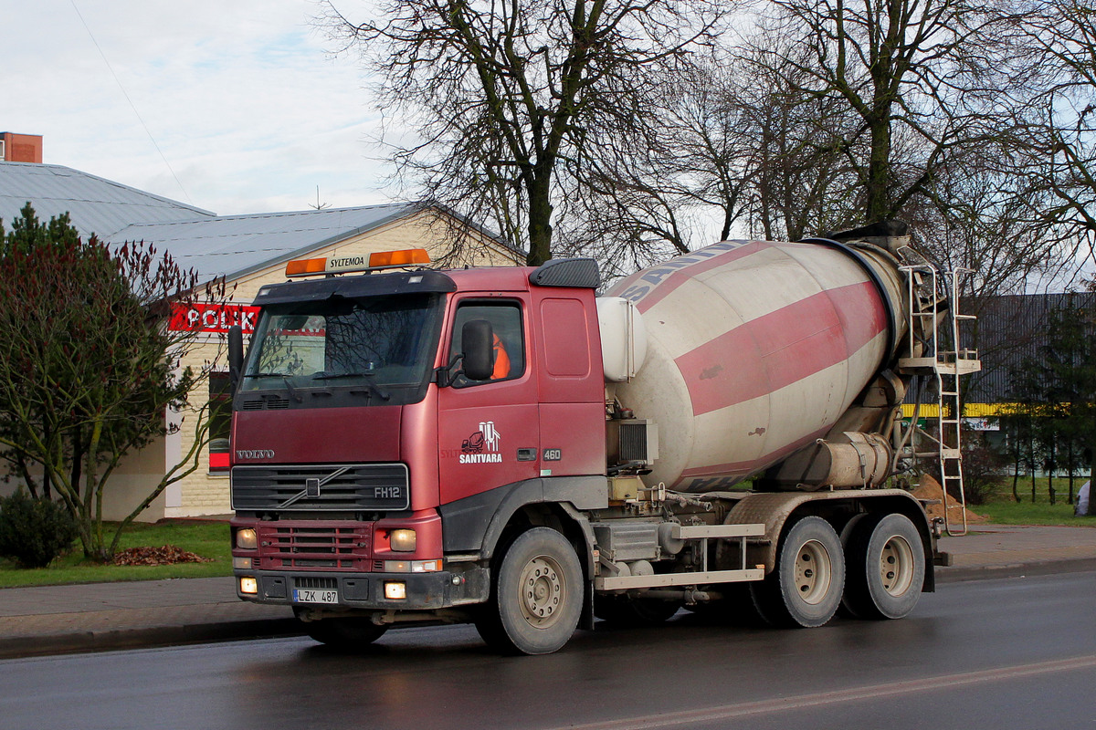 Литва, № LZK 487 — Volvo ('1993) FH12.460