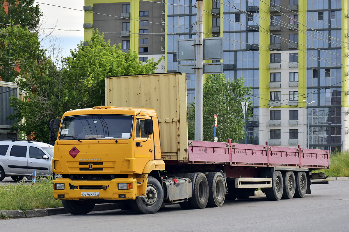 Волгоградская область, № С 676 ХА 34 — КамАЗ-65116-N3