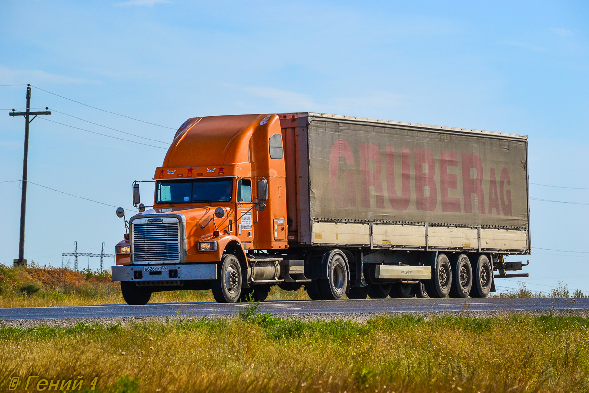 Волгоградская область, № Е 626 СК 134 — Freightliner FLD 120 SD