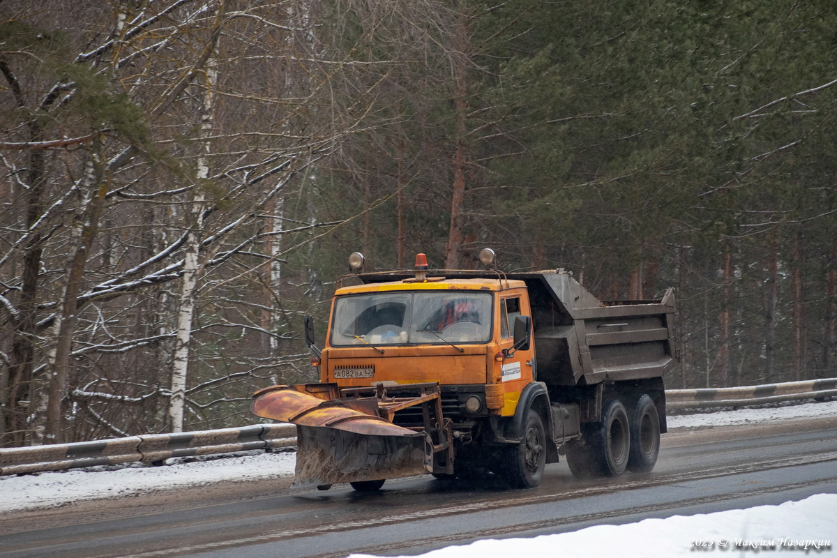 Рязанская область, № А 082 ВА 62 — КамАЗ-55111 [551110]