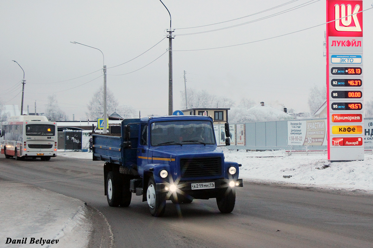 Коми, № А 219 МН 11 — ГАЗ-3309