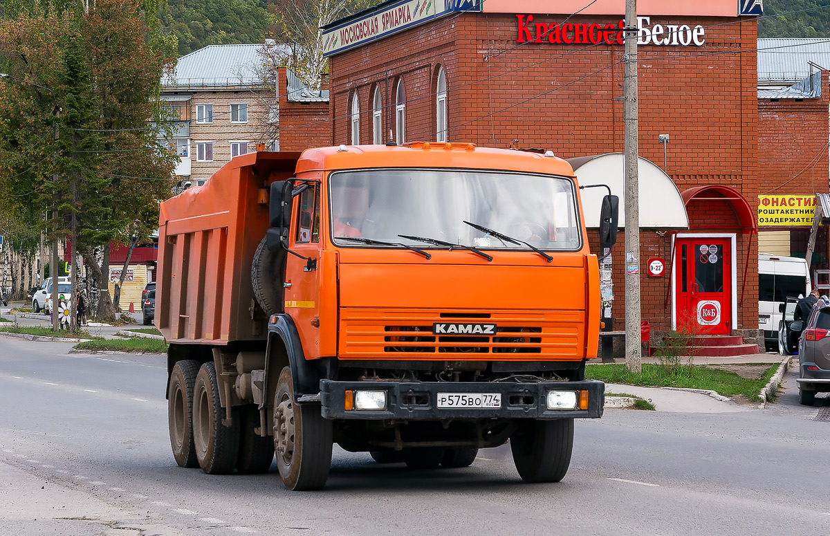 Челябинская область, № Р 575 ВО 774 — КамАЗ-65115 [651150]