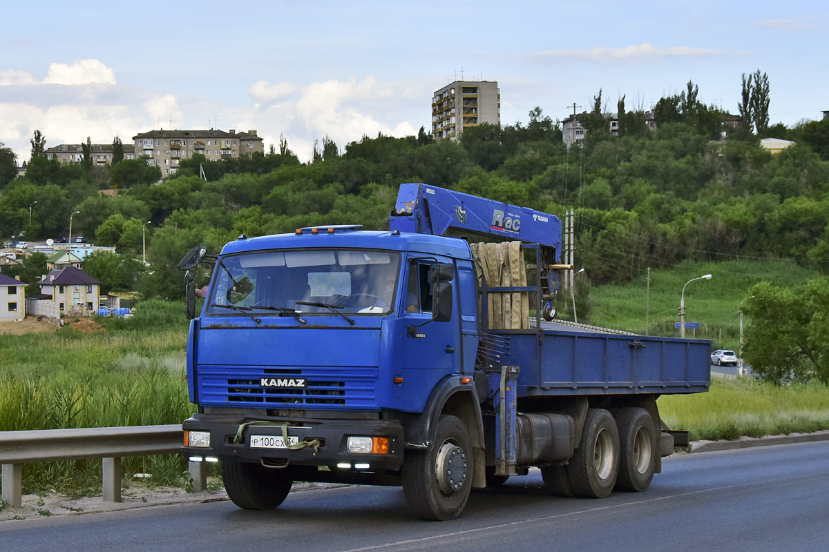 Волгоградская область, № Р 100 СХ 34 — КамАЗ-53215-15 [53215R]