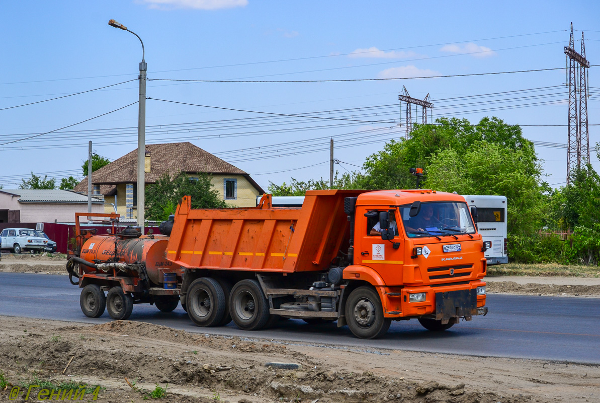 Волгоградская область, № 1008 — КамАЗ-65115-A4