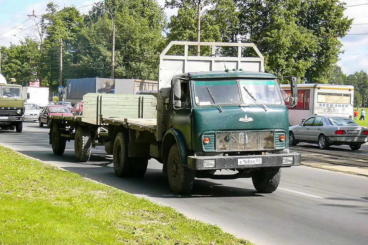 Новгородская область, № А 168 ВХ 53 — МАЗ-5335