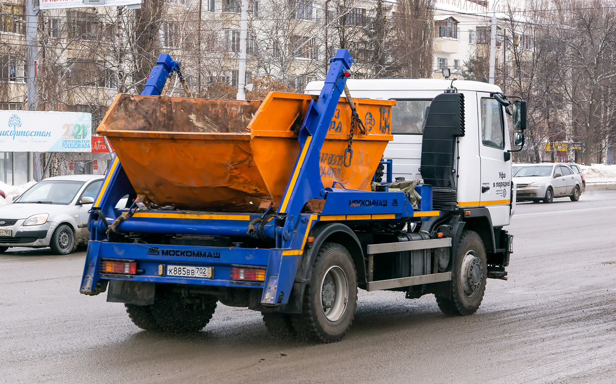 Башкортостан, № К 885 ВВ 702 — МАЗ-555025