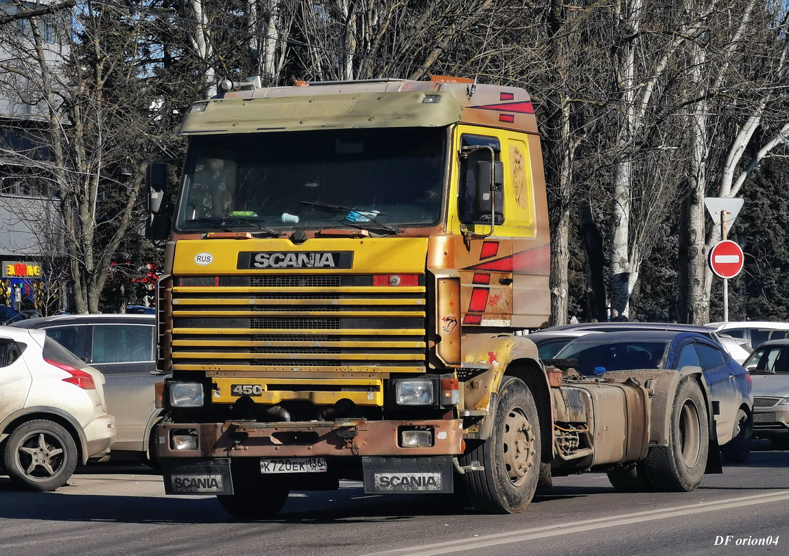 Воронежская область, № К 720 ЕК 136 — Scania (II) R143M