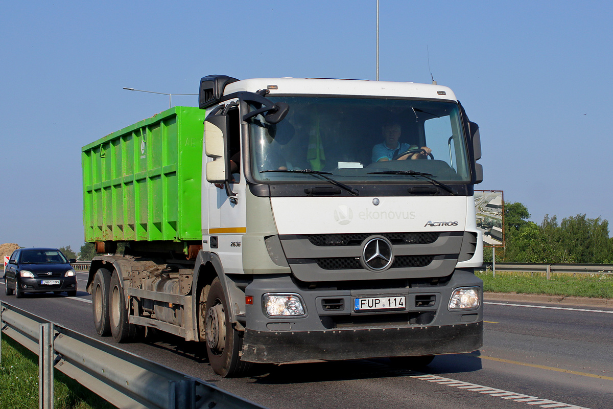 Литва, № FUP 114 — Mercedes-Benz Actros ('2009)