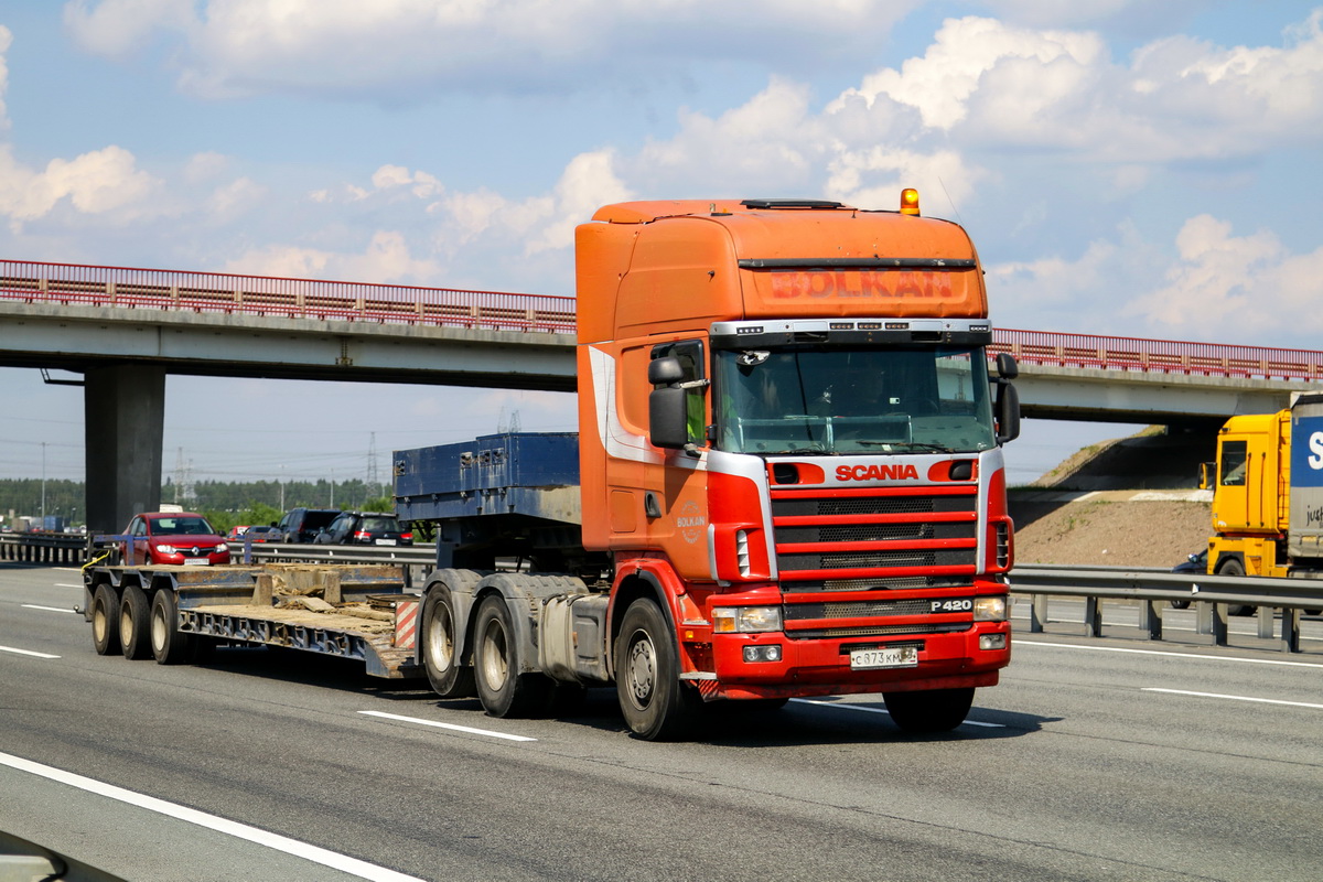 Санкт-Петербург, № С 073 КМ 53 — Scania ('1996) R124G