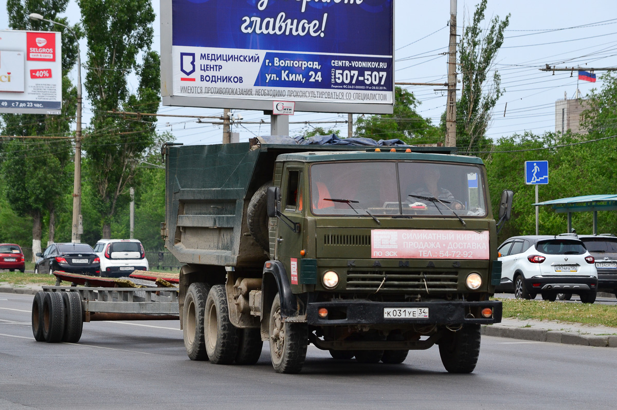 Волгоградская область, № К 031 УЕ 34 — КамАЗ-5410