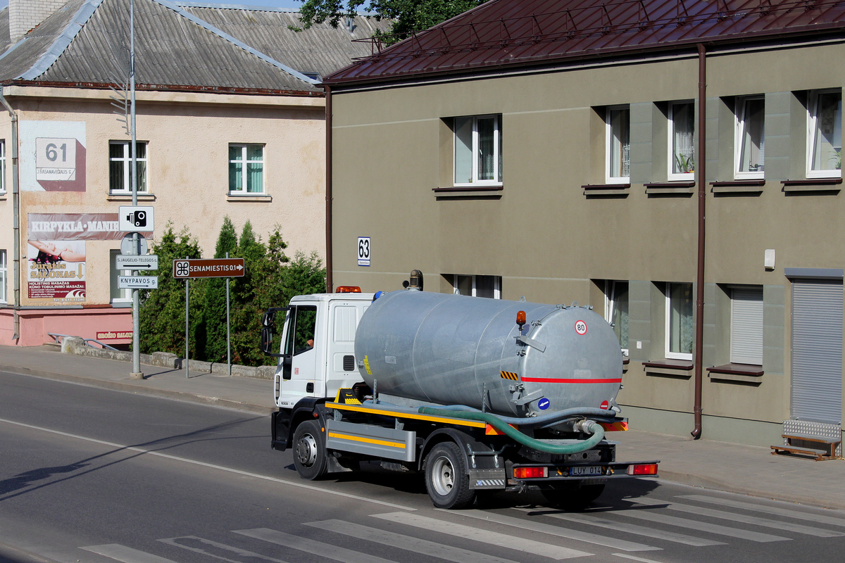 Литва, № LUY 014 — IVECO EuroCargo ('2008)