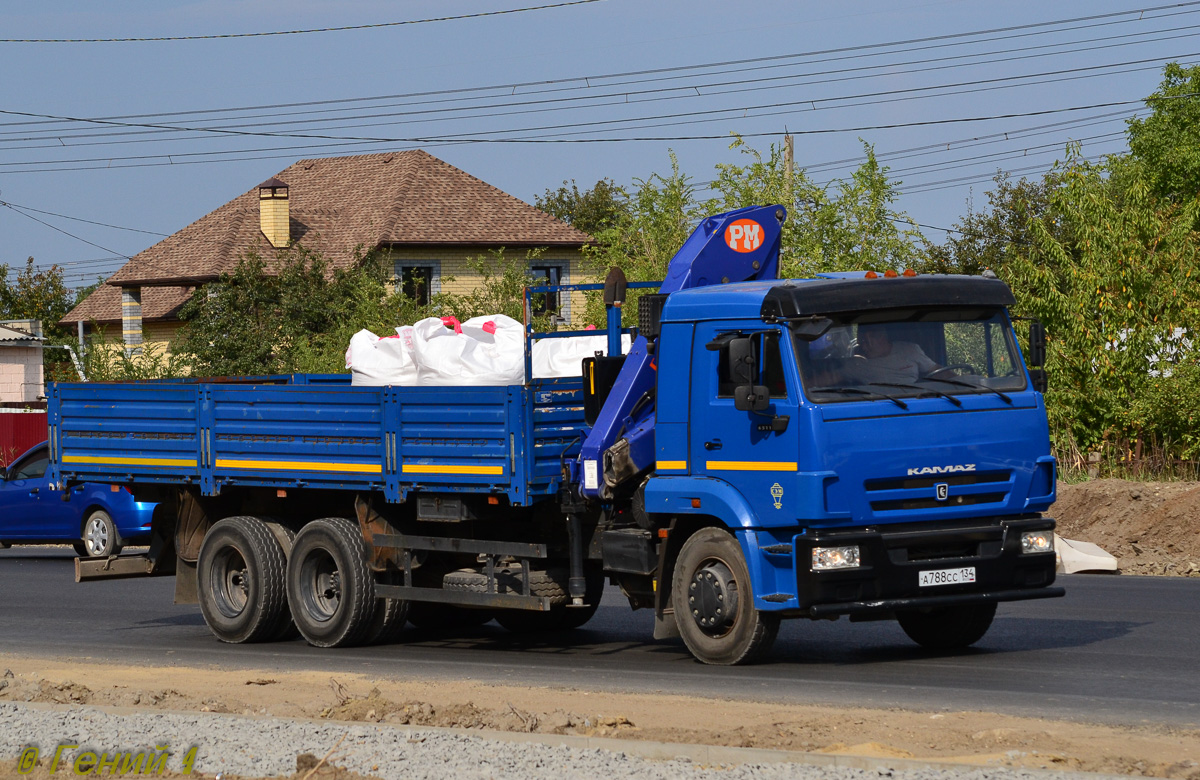 Волгоградская область, № А 788 СС 134 — КамАЗ-65117-N3