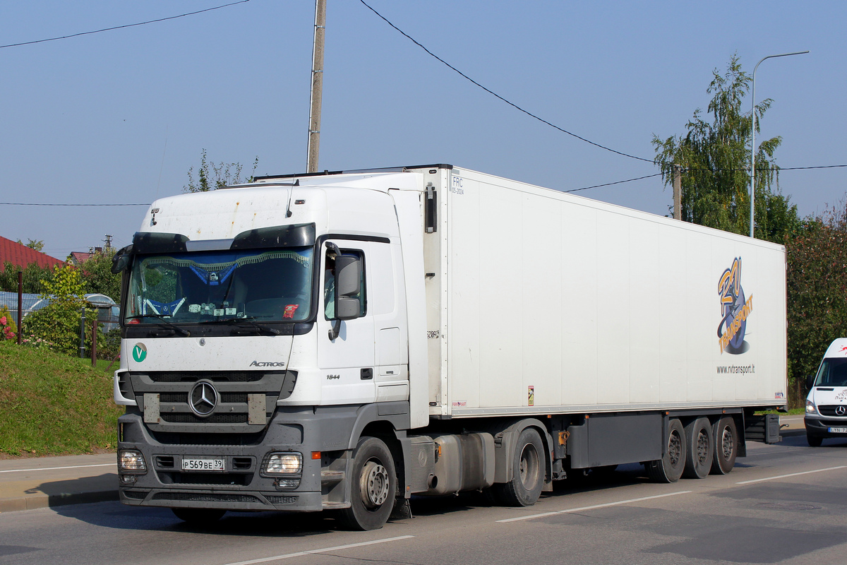 Калининградская область, № Р 569 ВЕ 39 — Mercedes-Benz Actros ('2009) 1844