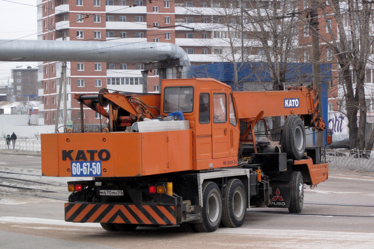 Бурятия, № М 670 МН 03 — Mitsubishi Fuso (общая модель)