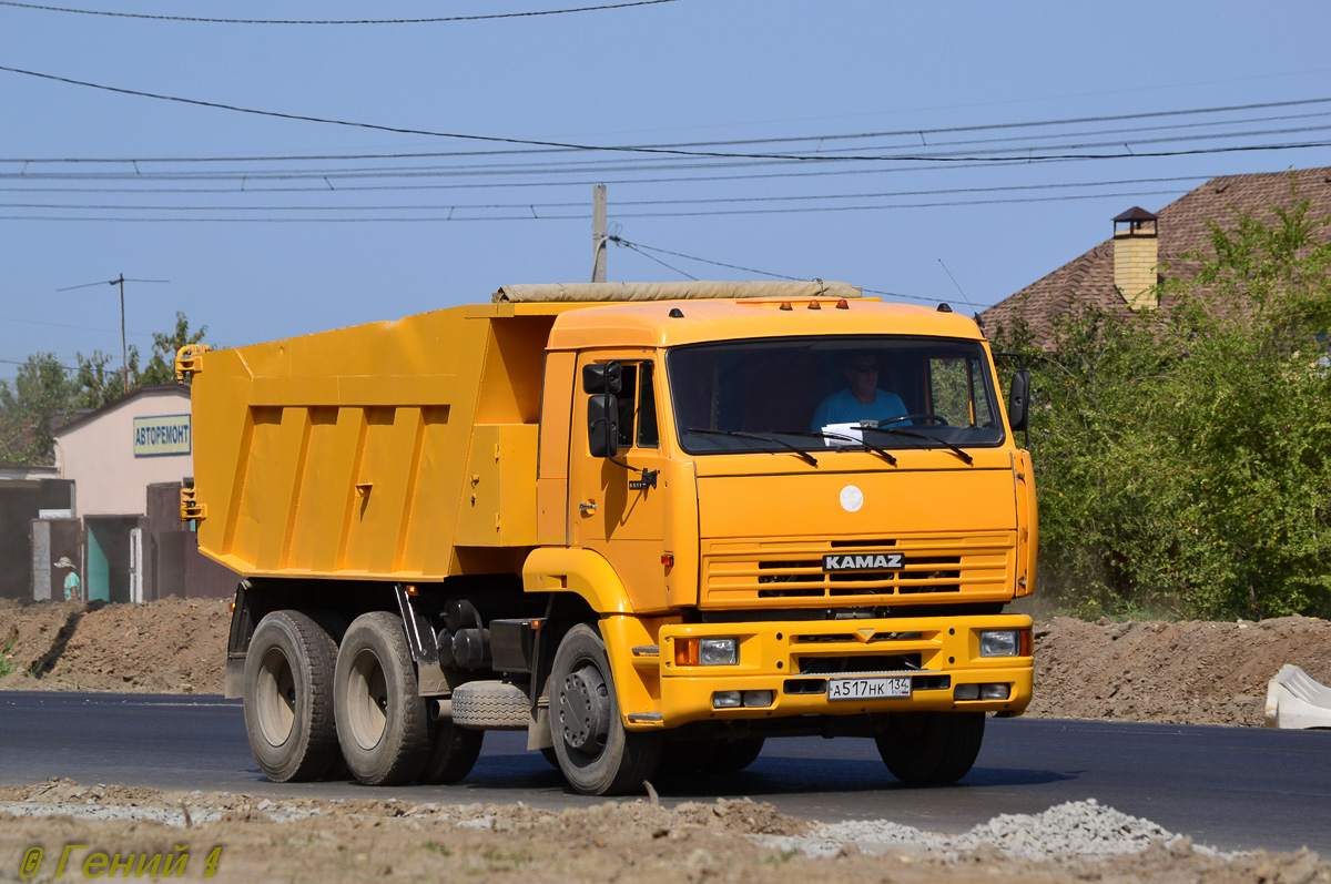 Волгоградская область, № А 517 НК 134 — КамАЗ-65116-62