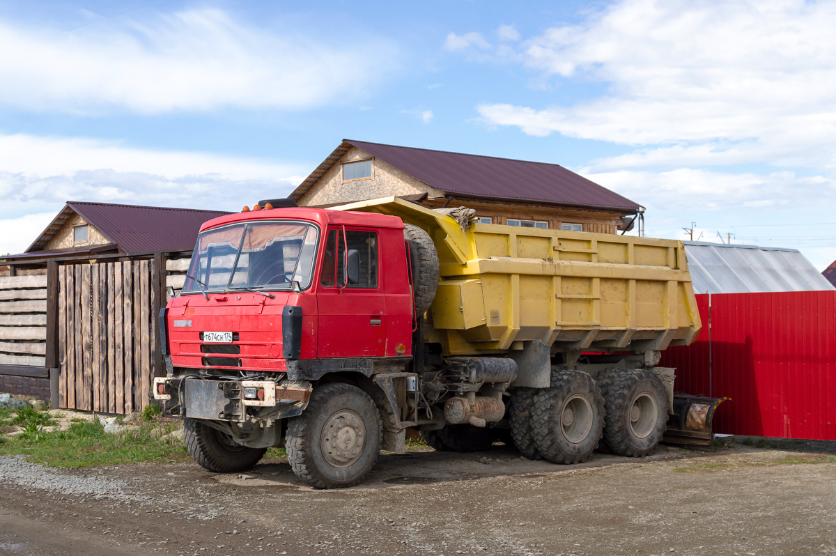 Свердловская область, № Т 674 СН 174 — Tatra 815 S1