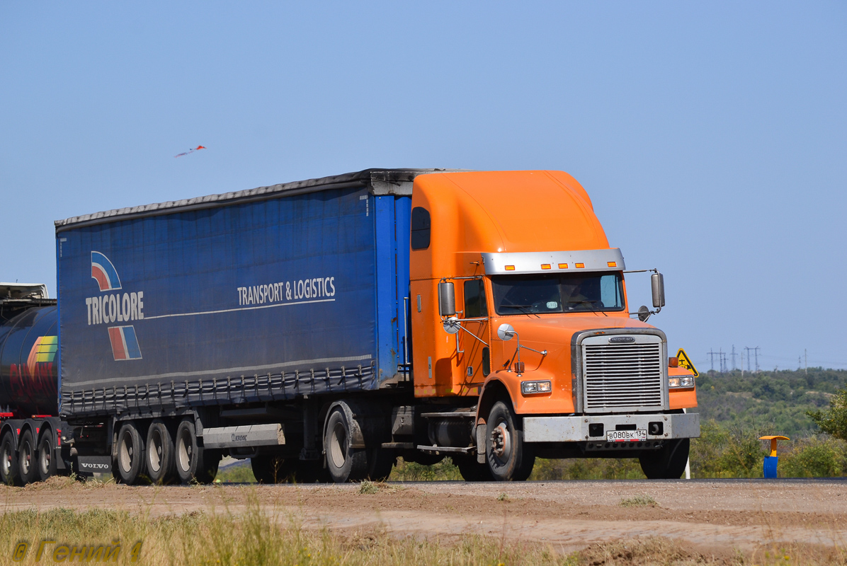 Волгоградская область, № В 080 ВК 134 — Freightliner FLD 120 SD