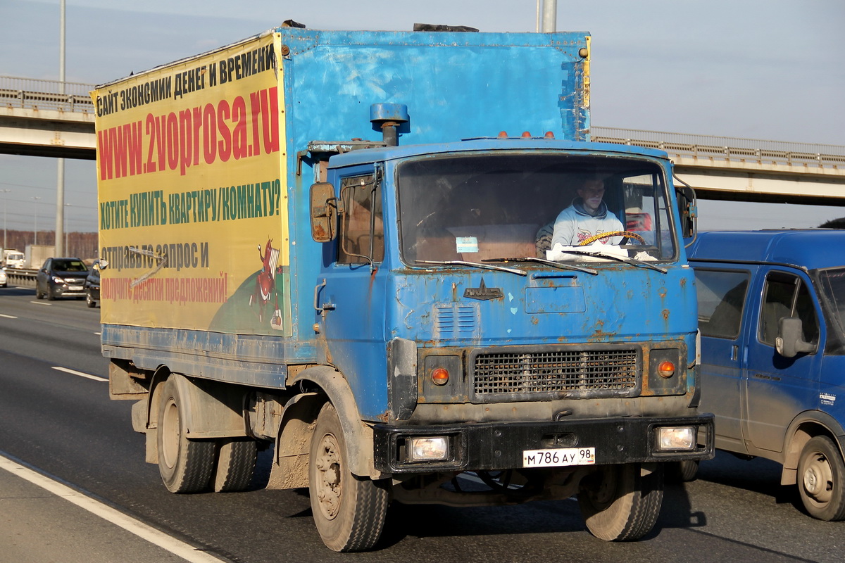 Санкт-Петербург, № М 786 АУ 98 — МАЗ-53371