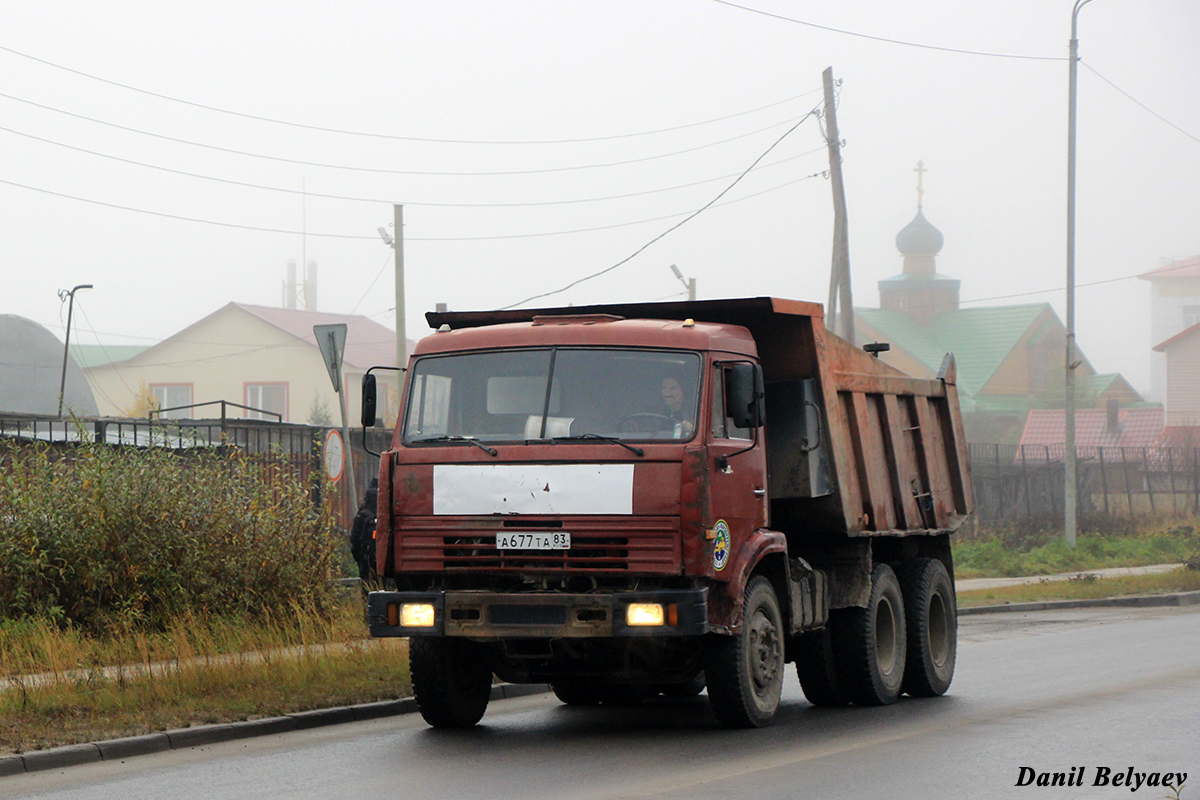 Ненецкий автономный округ, № А 677 ТА 83 — КамАЗ-65115-01 [65115A]