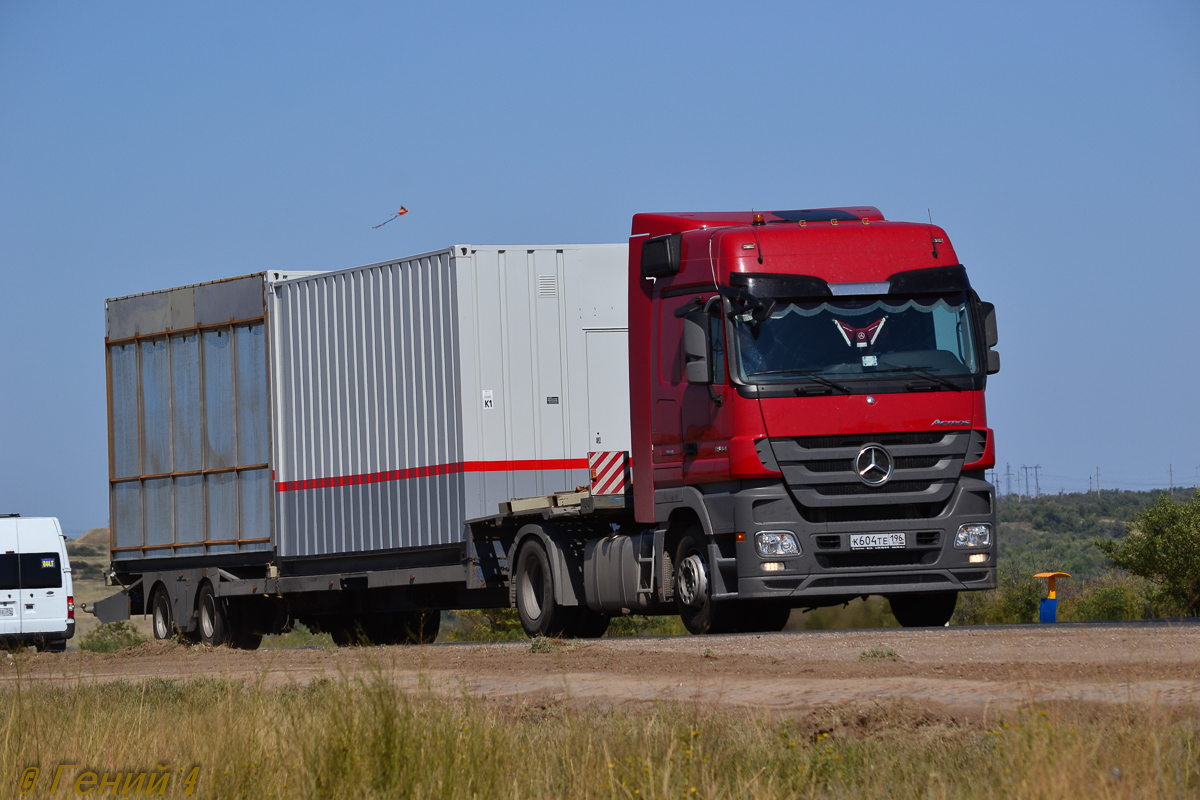 Свердловская область, № К 604 ТЕ 196 — Mercedes-Benz Actros '09 1844 [Z9M]