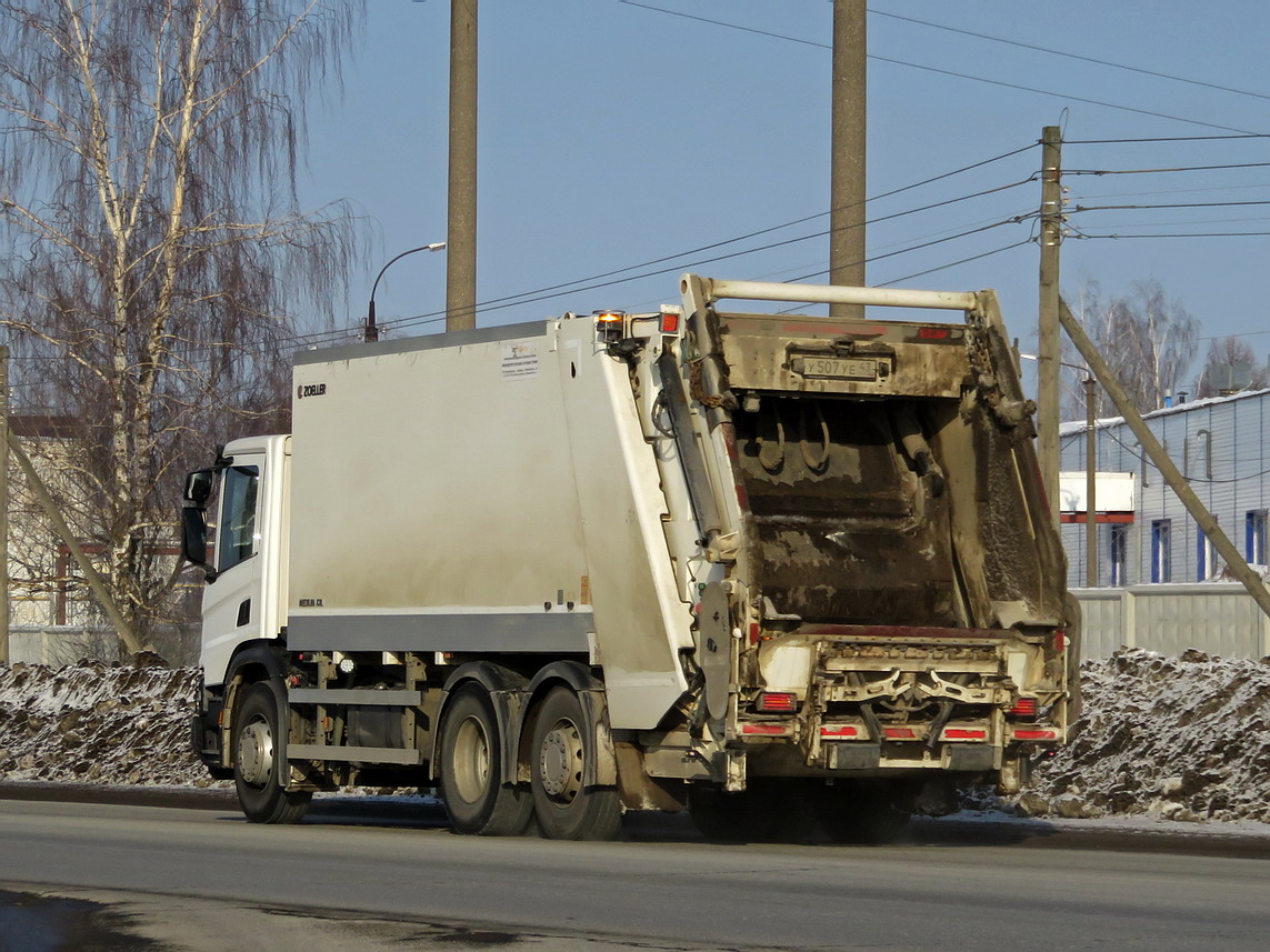 Кировская область, № У 507 УЕ 43 — Scania ('2016) P360