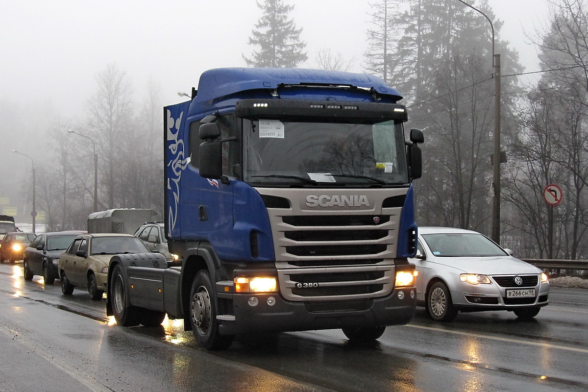 Воронежская область, № Н 331 ЕН 136 — Scania ('2009) G380