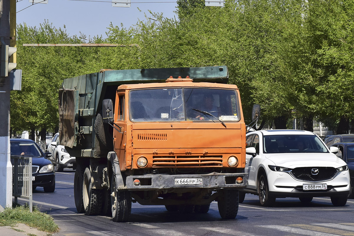 Волгоградская область, № К 666 РР 34 — КамАЗ-5511