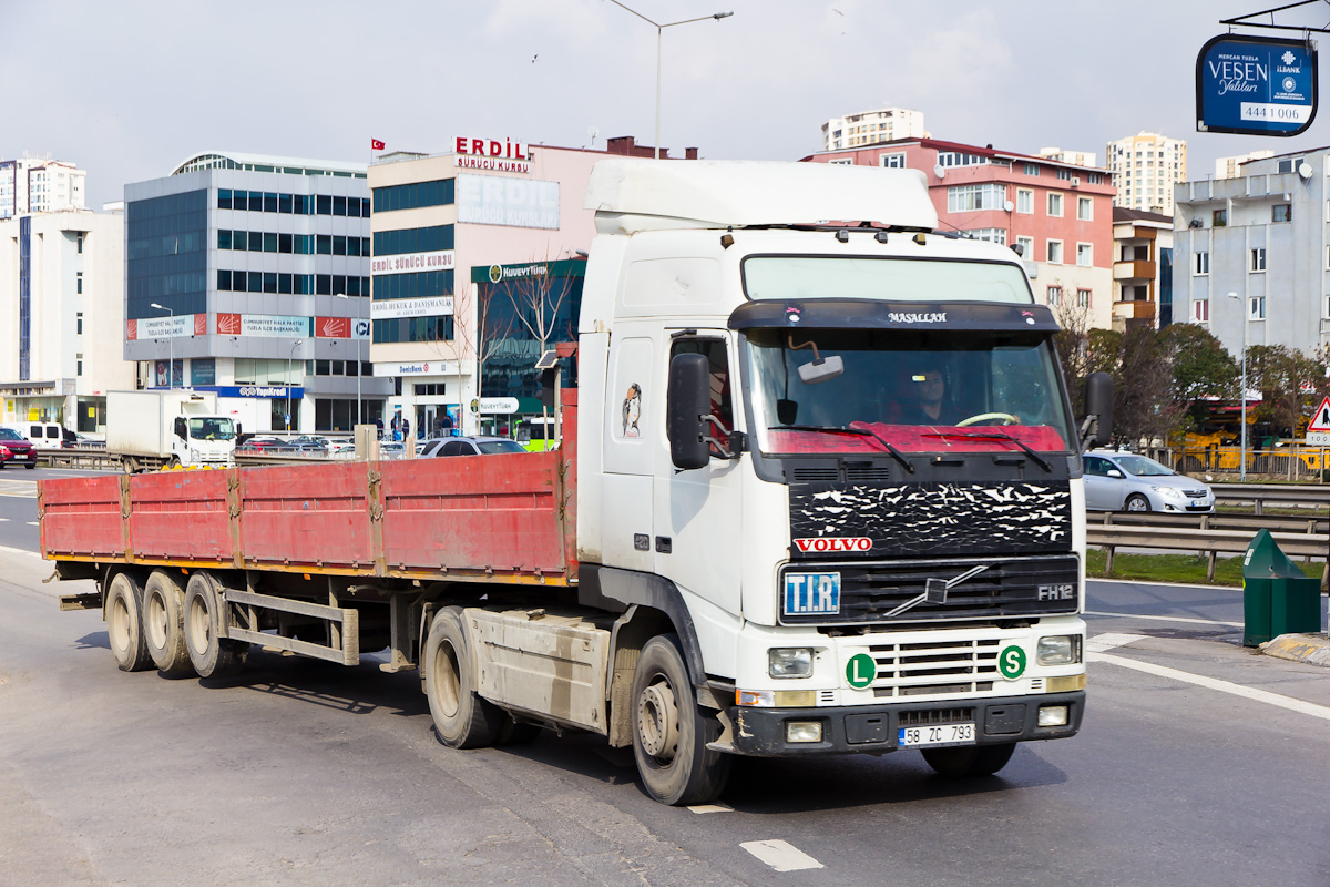 Турция, № 58 ZC 793 — Volvo ('1993) FH12.420