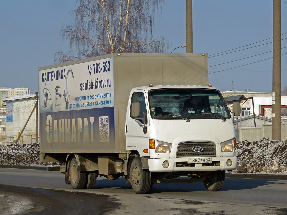 Кировская область, № С 887 ЕН 43 — Hyundai HD78 ('2004)