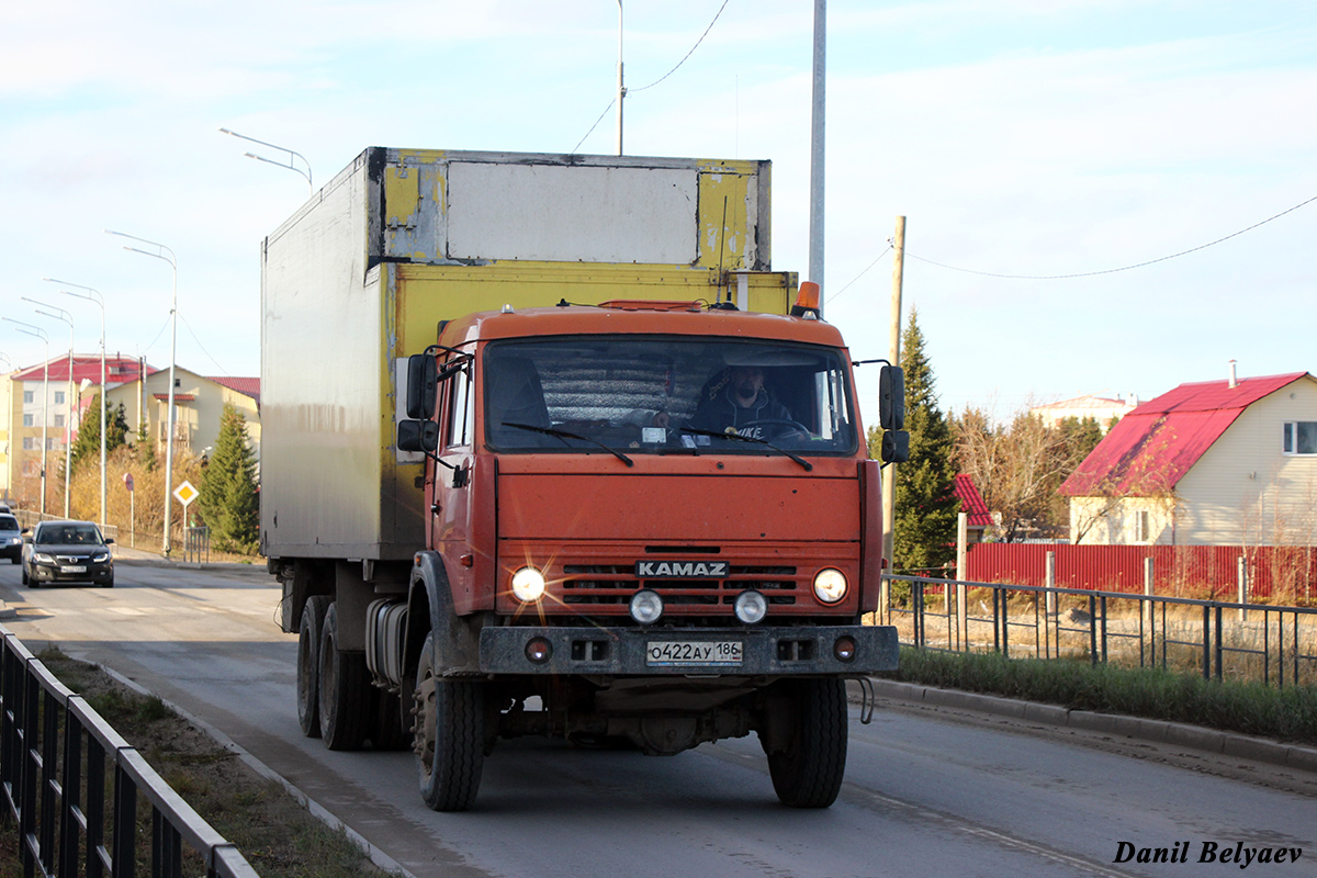 Архангельская область, № О 422 АУ 186 — КамАЗ-53228-13 [53228N]