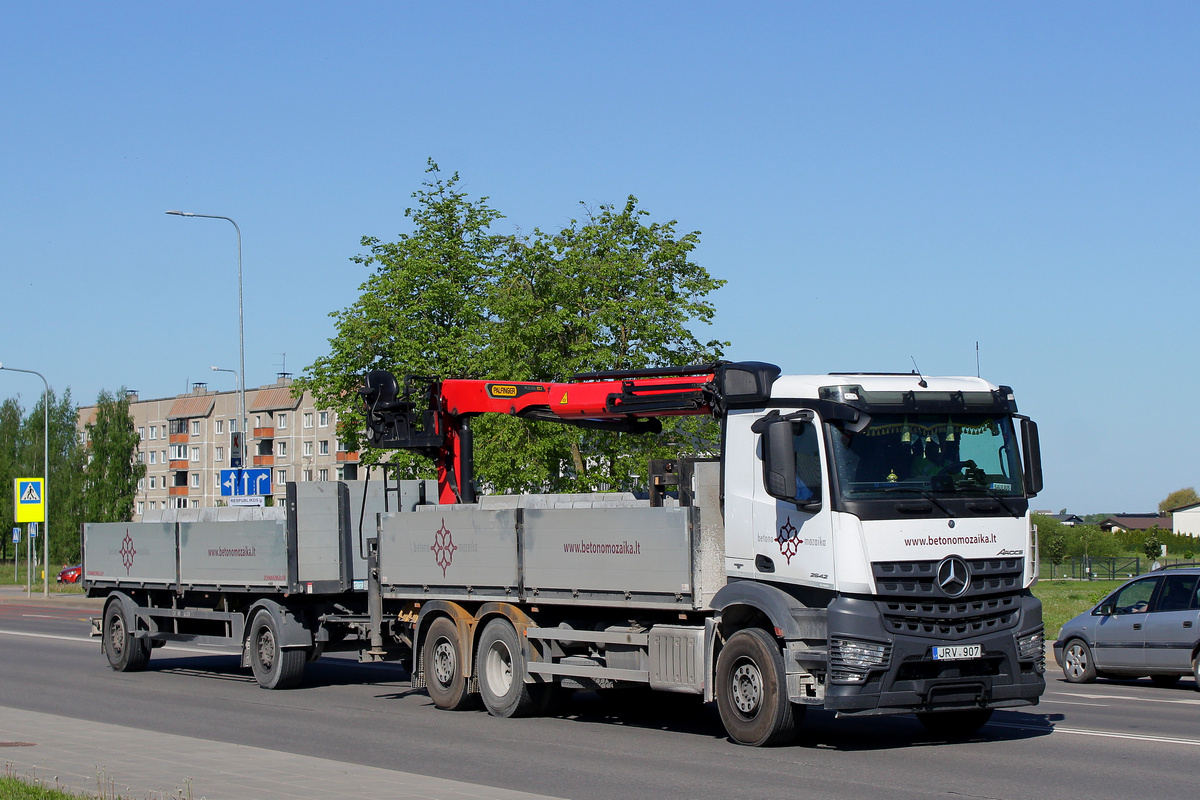 Литва, № JRV 907 — Mercedes-Benz Arocs (общ.м)