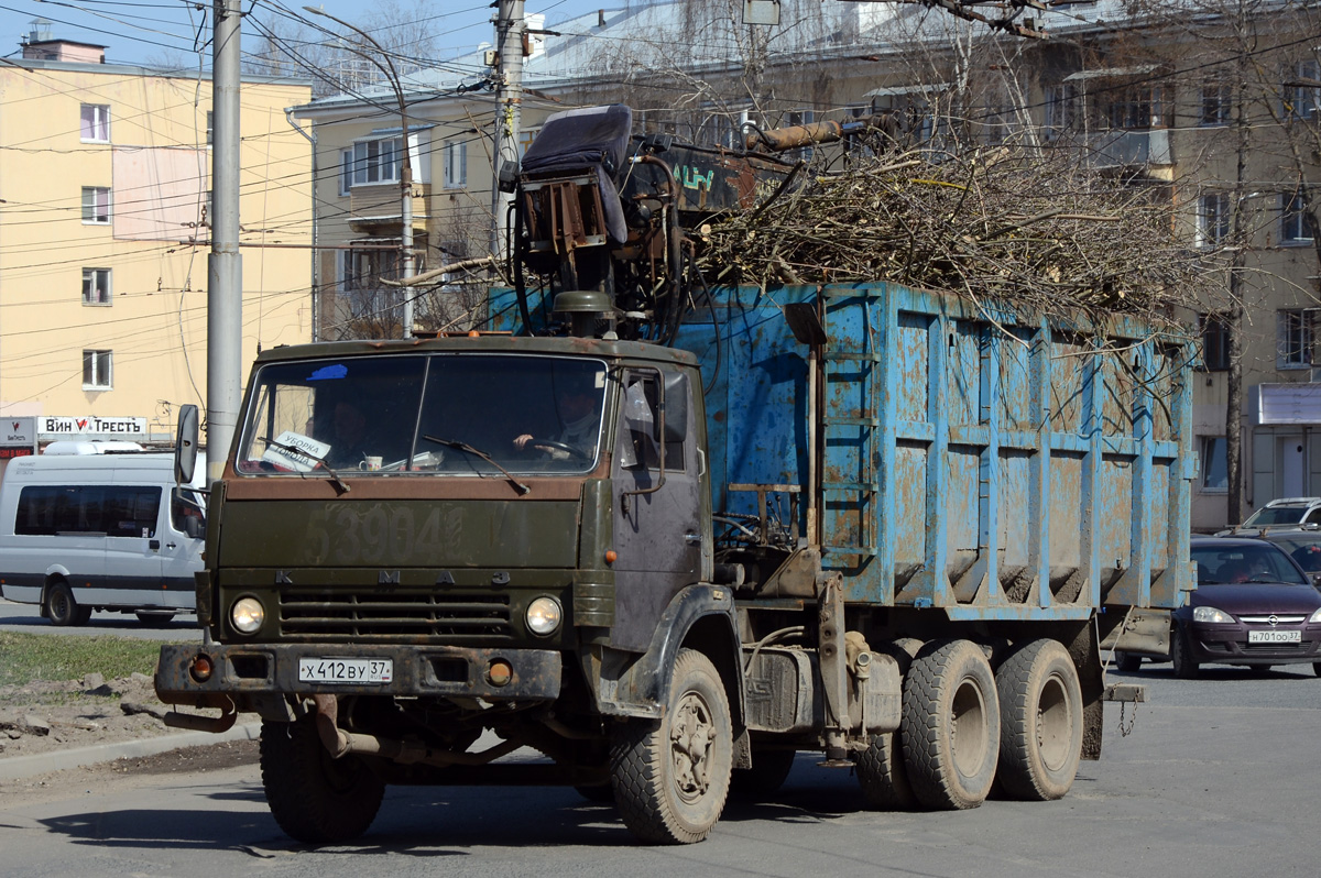 Ивановская область, № Х 412 ВУ 37 — КамАЗ-53229 [532290]