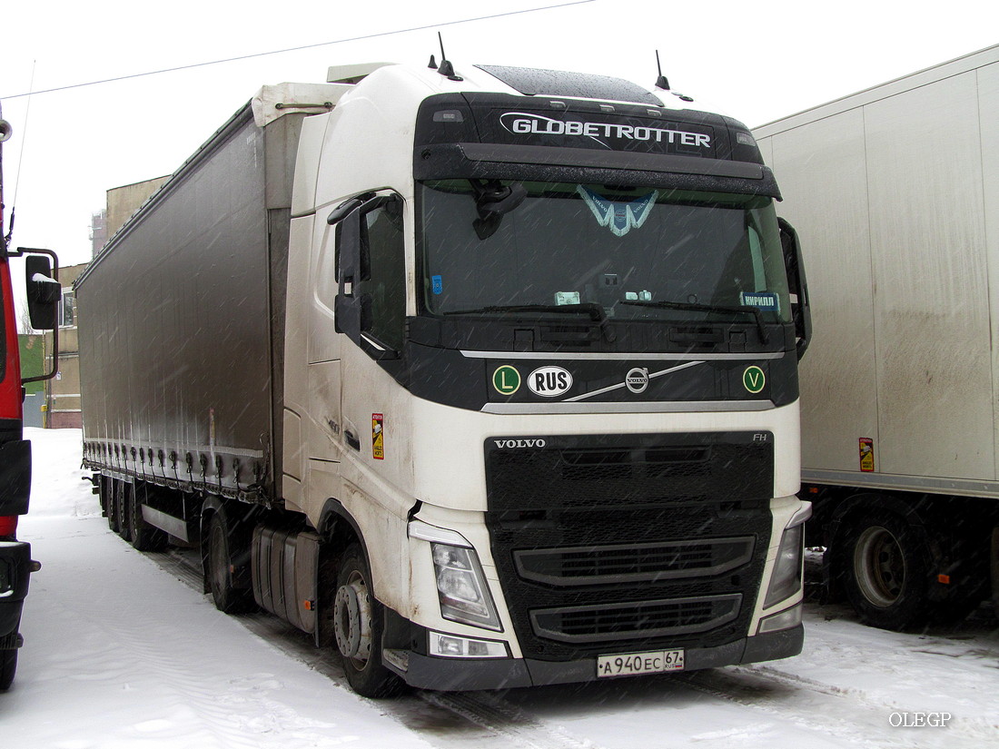 Смоленская область, № А 940 ЕС 67 — Volvo ('2012) FH.460 [X9P]