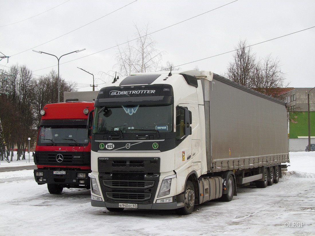 Смоленская область, № А 940 ЕС 67 — Volvo ('2012) FH.460 [X9P]