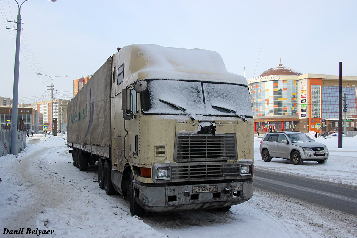 Архангельская область, № К 502 УУ 29 — International 9800