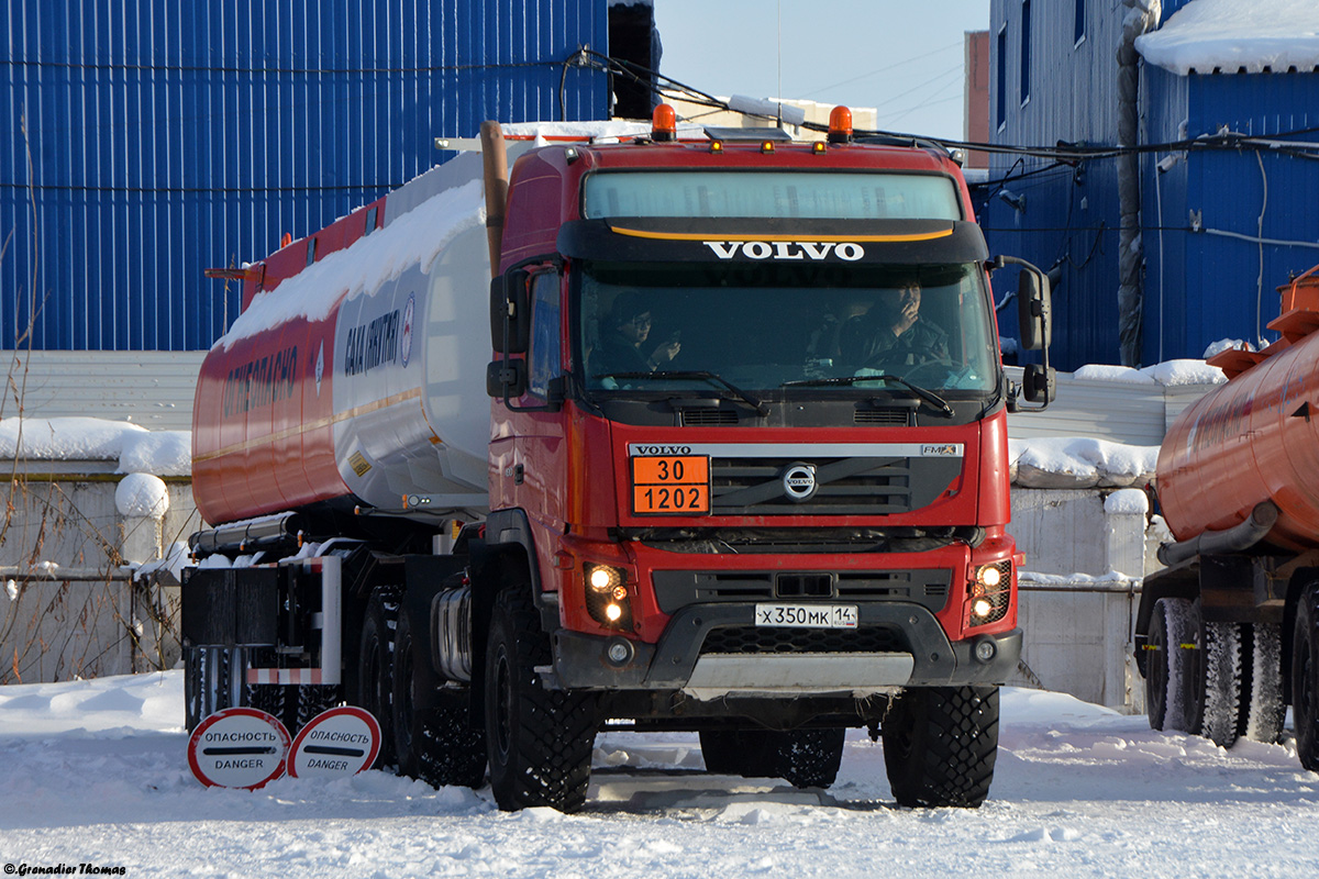 Саха (Якутия), № Х 350 МК 14 — Volvo ('2010) FMX.480 [X9P]