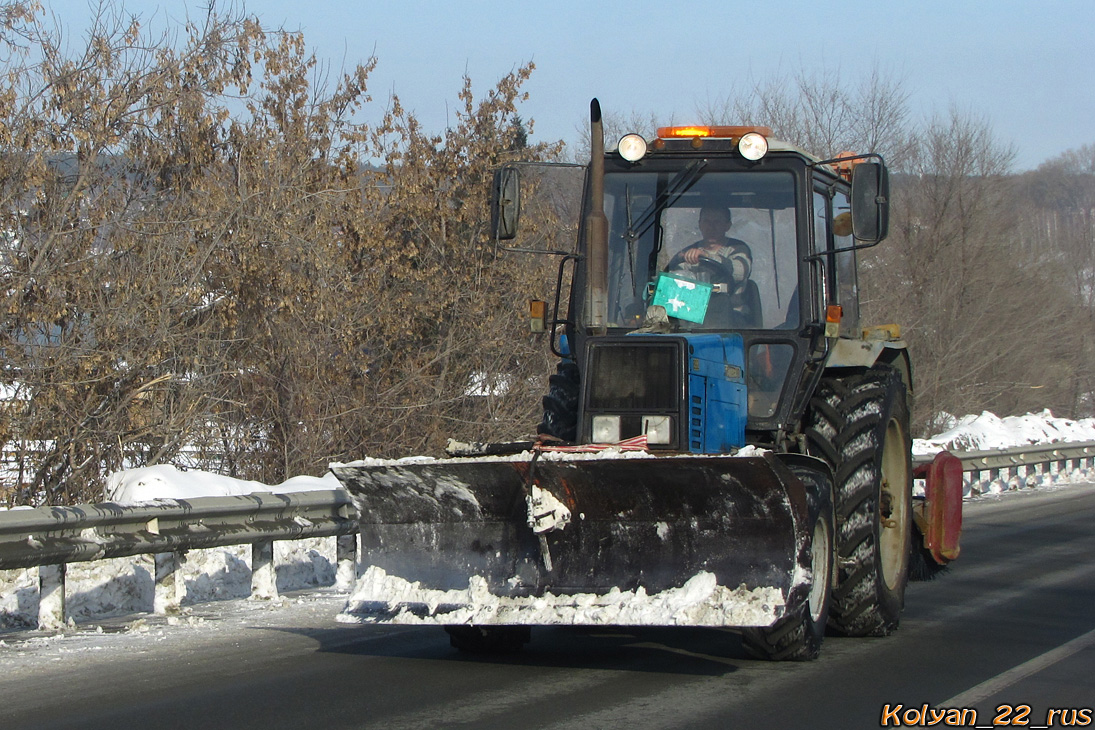 Алтайский край, № (22) Б/Н СТ 0911 — Беларус-892; Алтайский край — Спецтехника с нечитаемыми (неизвестными) номерами