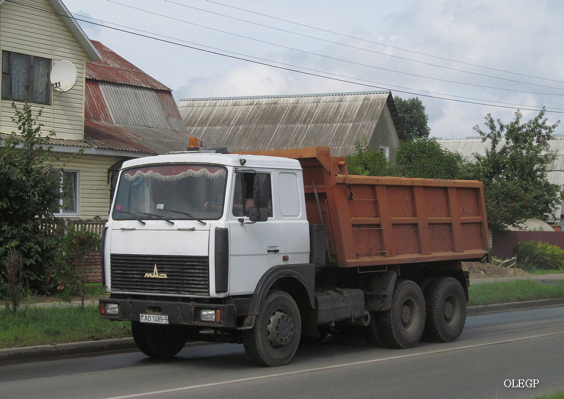 Минская область, № АО 1489-5 — МАЗ-5516 (общая модель)