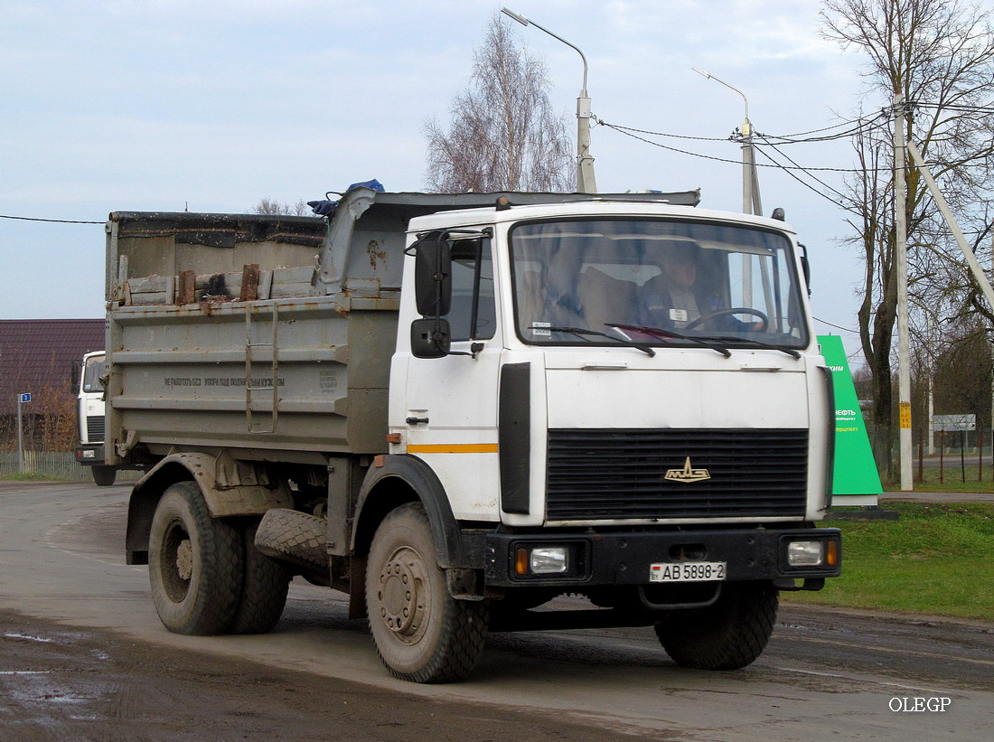 Витебская область, № АВ 5898-2 — МАЗ-5551 (общая модель)