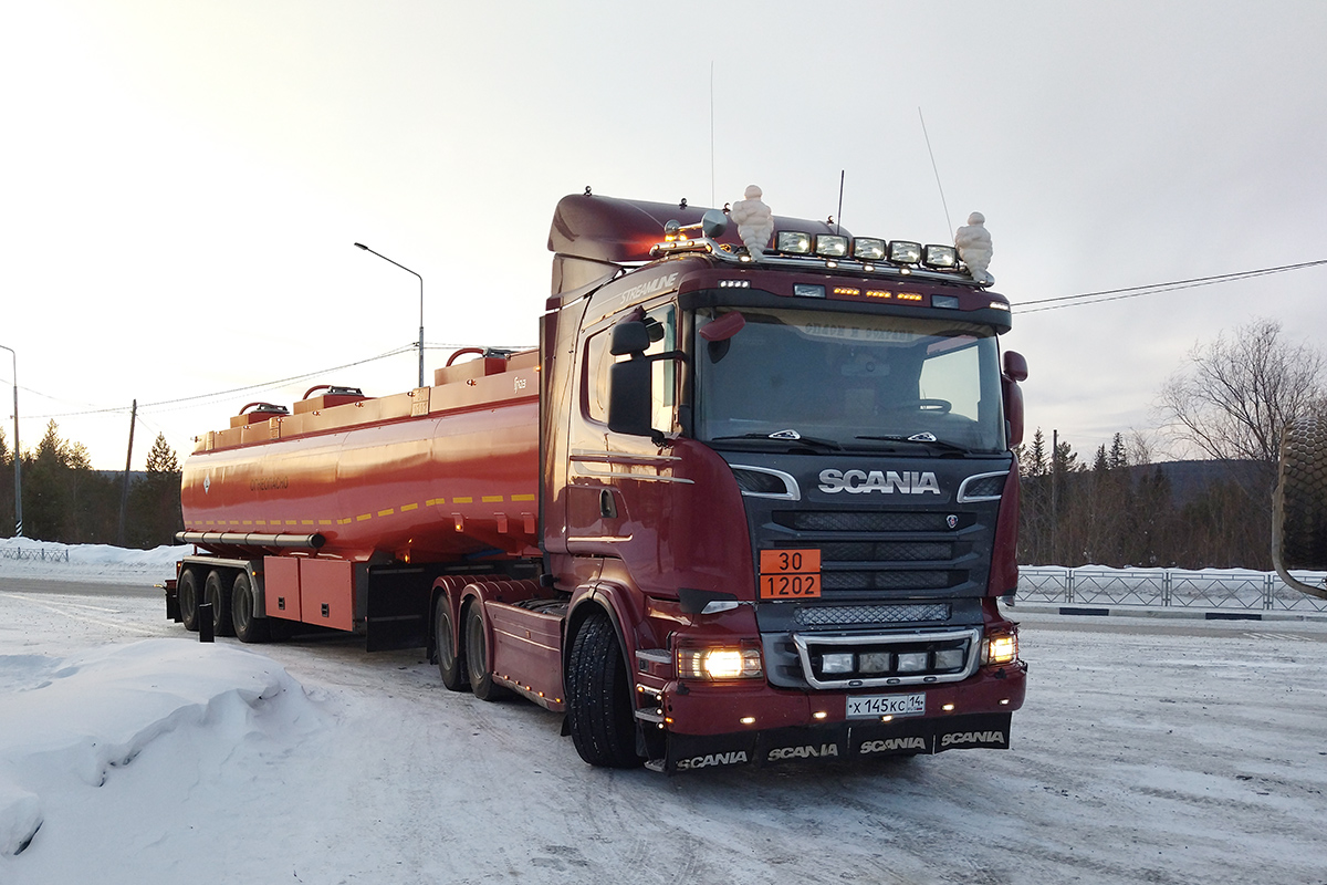 Саха (Якутия), № Х 145 КС 14 — Scania ('2013) R500