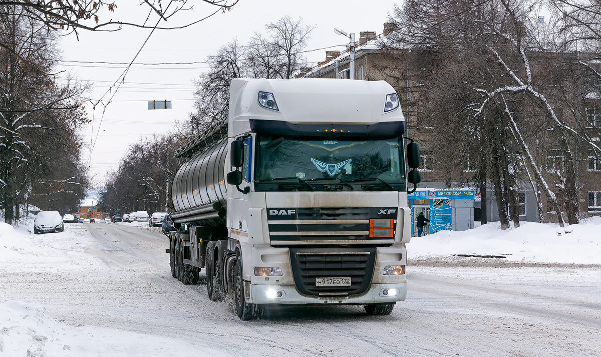 Башкортостан, № Н 917 ЕО 102 — DAF XF105 FTG