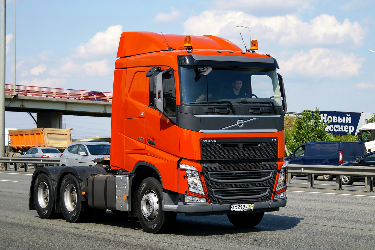 Калужская область, № АС 219 У 40 — Volvo ('2012) FH.420 [X9P]